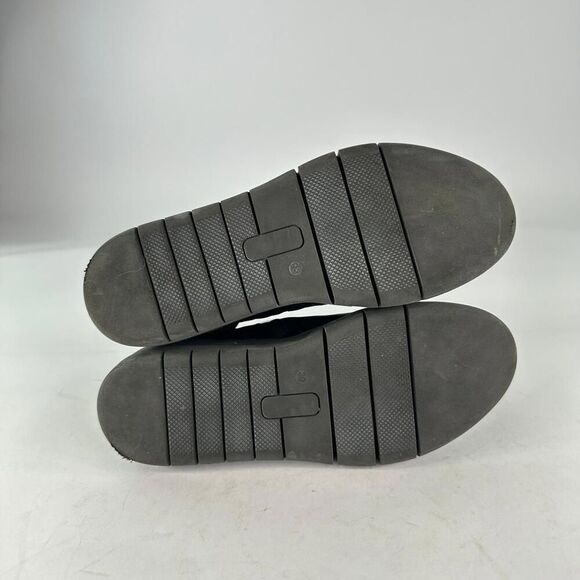 Miz Mooz Lass Ankle Boots US 7.5 Women's Black Leather Side-Zip Chelsea Boot - Picture 7 of 12